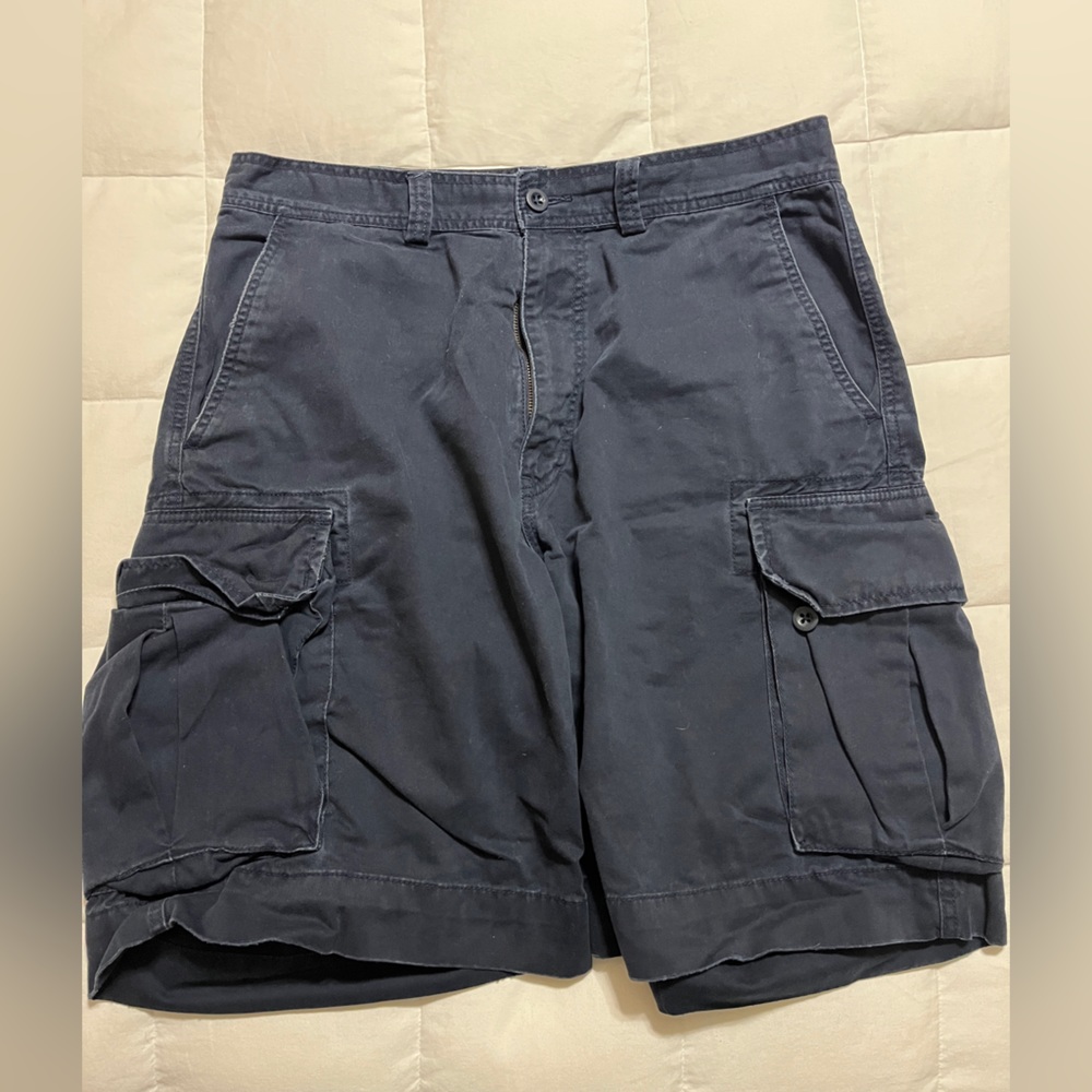 Men’s Polo by Ralph Lauren navy blue cargo shorts 36W